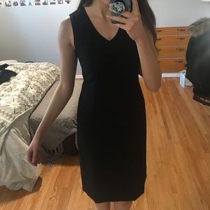 Ann Taylor black sheath dress